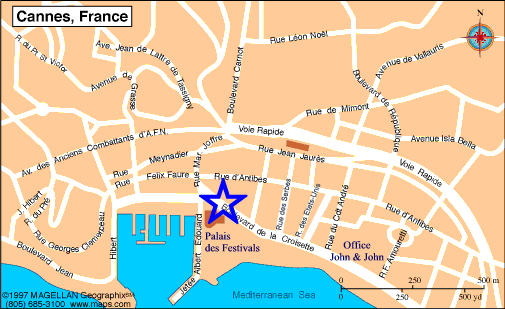 Plan Cannes, John and John Immobilier, Réf 037